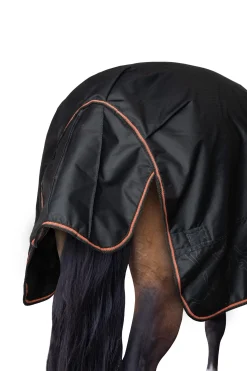 Outlet horze Pegasus ponnidekken med fleecefôr Caviar