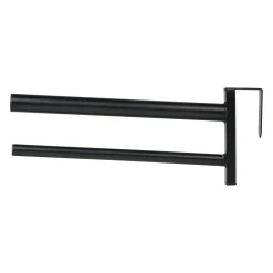 New horze portabelt salstativ med to hengere Black