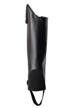 Best horze Portland leggchaps med to stropper, til barn Black