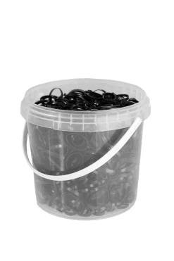 Best horze Premium manstrikker i silikon (1800 stk.) Black