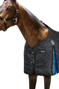 Discount horze Quebec stalldekken, 100 gram CaviarBlack