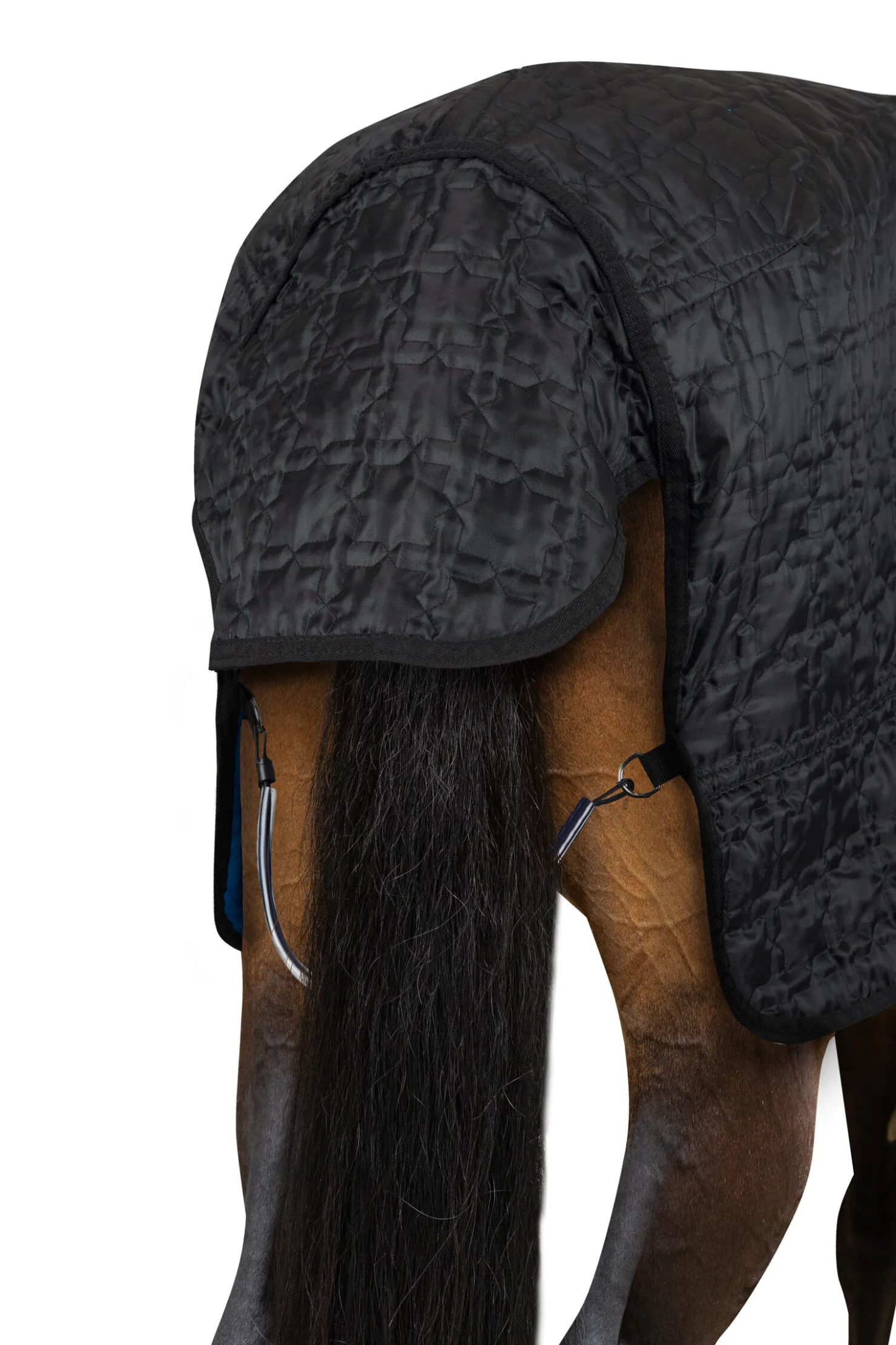 Discount horze Quebec stalldekken, 100 gram CaviarBlack