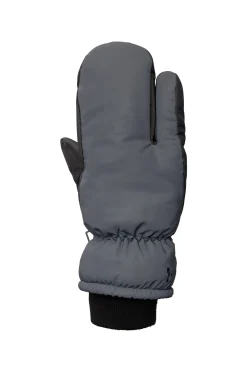 horze reflekterende trefingervotter DarkReflectiveSilver