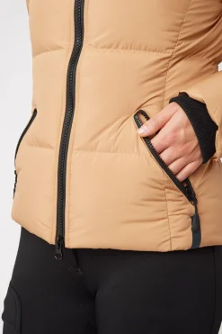 horze Rianna fôret jakke BiscuitBrown