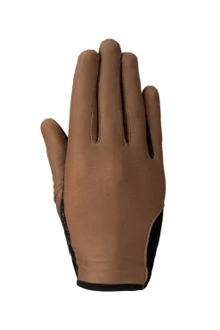 Discount horze ridehansker med silikontrykk i håndflaten, barn Caribou