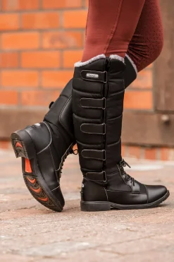 Sale horze Sherbrooke termosko fôret med fuskepels til dame Black