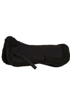 Sale horze sjabrak med imitert pels Black