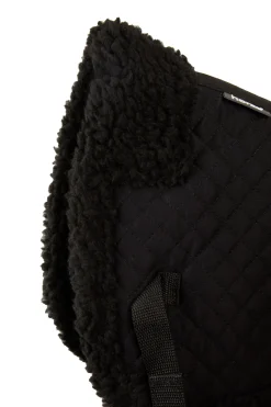 Sale horze sjabrak med imitert pels Black