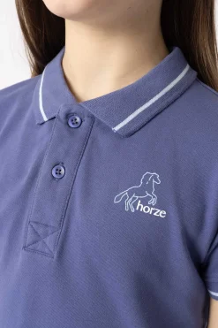 Hot horze Sohra funksjonell poloskjorte til barn IceWater