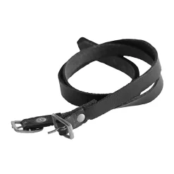 Online horze sporereim i lær Black