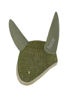 Discount horze St. Moritz ørehette FirGreen