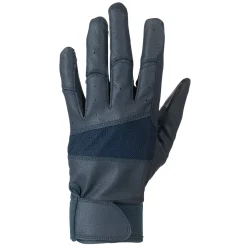 Online horze stretch-hansker med neopren på håndleddet, dame DarkNavy