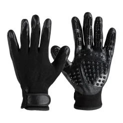 Outlet horze Super touch pussehansker Black