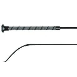 Online horze Sure Grip dressurpisk Black