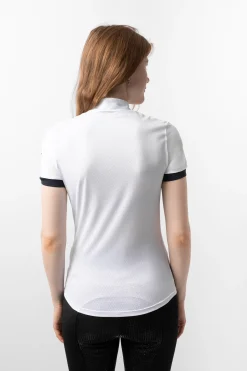 Online horze Taylor teknisk skjorte, dame WH/AB