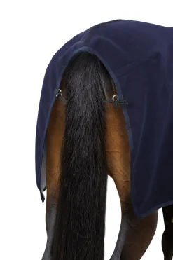 Best horze Terrazzo dobbeltbundet fleece-cooler DarkNavy