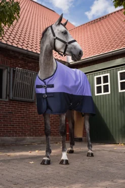 horze Turnout 600D fleecefôr Lavander