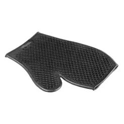 Discount horze vaske- og pussehanske i gummi Black