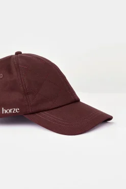 Online horze vattert caps, dame BurgundyRedMahogany