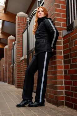 Best horze vinter-ridebukse Black