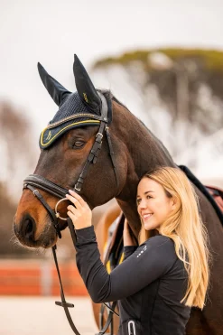 Discount horze Wicklow ørehette DarkNavy