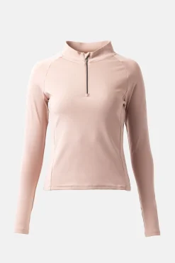 New horze Young Rider ELISA funksjonell langermet genser, dame AdobeRose/MutedPink