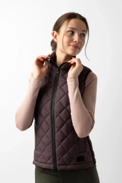 Clearance horze Young Rider NAIA fôret ridevest, dame Brown