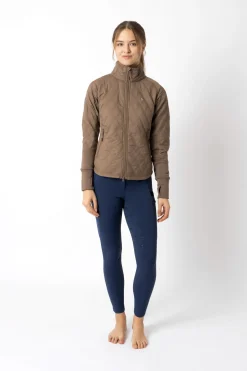 New horze Zoe lett vattert damejakke Caribou