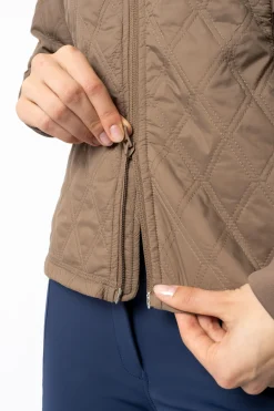 New horze Zoe lett vattert damejakke Caribou