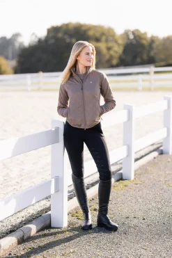 New horze Zoe lett vattert damejakke Caribou