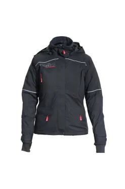 Clearance karlslund Askja ridejakke, vinter, dame Black