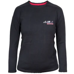 Outlet karlslund Hekla skjorte i merinoull Black