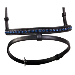 Sale karlslund Kombinert nesereim, 1 rad krystaller Black/Blue