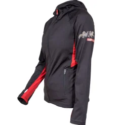 Online karlslund Kylja glidelåshoodie Black/Red