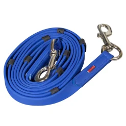 Sale karlslund SuperStrap tøyler med stoppere Blue/Chrome