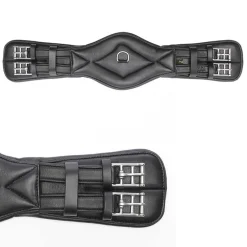 Discount kavalkade Comfort kort gjord i mykt lær Black