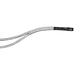 Online kavalkade Duo Slim pannebånd, to delte buer med grå strass WH/AB