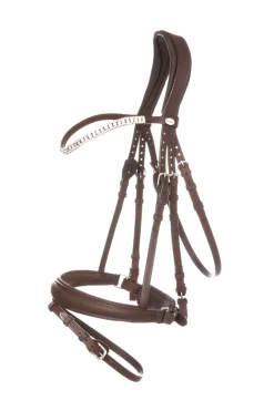 kavalkade hodelag Everlyn crank med nesereim og strammefunksjon brown/brown