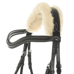 Clearance kavalkade Ivy hodelag med saueskinn, flash nesereim Black