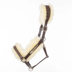 Best kavalkade Marvellous lærgrime med saueskinn Brown