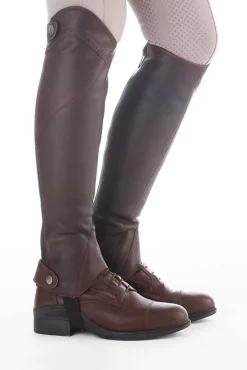 Clearance kavalkade Remus knechaps i oljet lær Brown