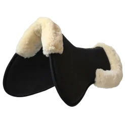 kentucky Horsewear Absorb anatomisk halv-sjabrak med saueskinn Natural