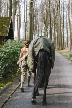 kentucky Horsewear All Weather utedekken, 160 gram kaki