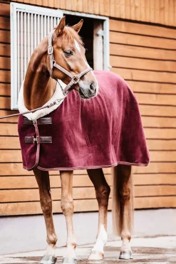 Outlet kentucky Horsewear Fleece Heavy stevnedekken BurgundyDarkRed