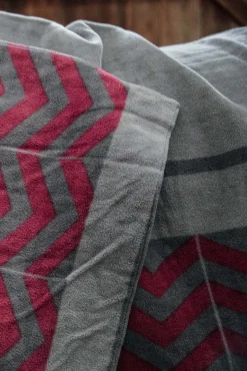 Best kentucky Horsewear Heavy fleecedekken Grey/DarkRed