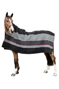 Best kentucky Horsewear Heavy fleecedekken Black/Gray