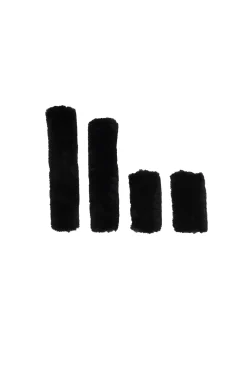 Sale kentucky Horsewear saueskinn til grime, 4 deler Black