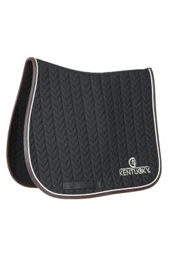 kentucky Horsewear sprangsjabrak med lærkant, fiskebein Black