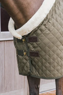 Clearance kentucky Horsewear stevnedekken, 160 gram kaki