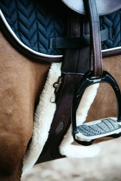 Best kentucky Horsewear Stud Special gjord med saueskinn Brown